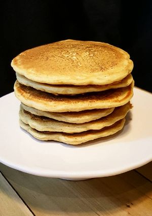 A picture of Hefeweizen Pancakes.