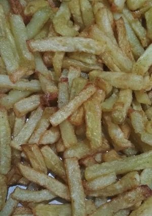 A picture of French fries.
