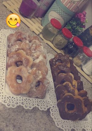 صورة لوصفة دونات هشه ولذيذه 😋