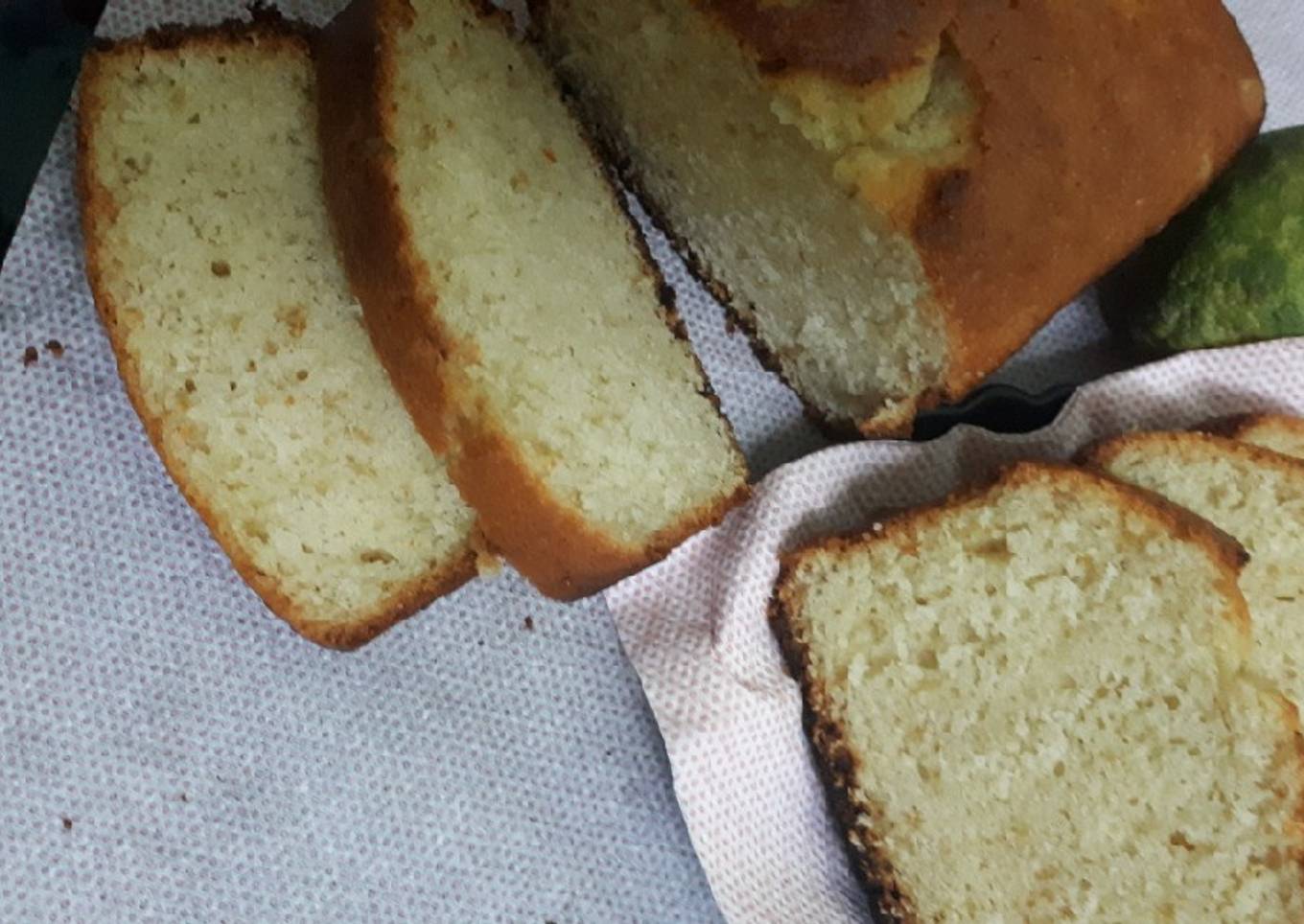 Lemon - Coconut Loaf Cake #Wheat Flour contest #