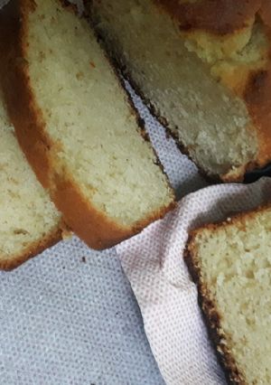 A picture of Lemon - Coconut Loaf Cake #Wheat Flour contest #.