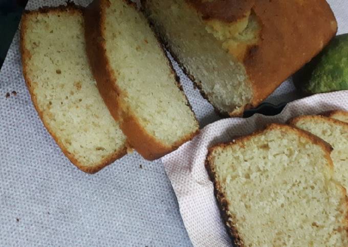 Recipe of Quick Lemon - Coconut Loaf Cake #Wheat Flour contest #