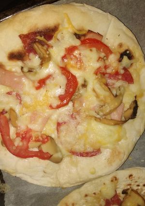 Φωτογραφία της συνταγής Ατομική pizza 🍕