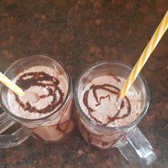 A picture of Chocolate cold coffee.