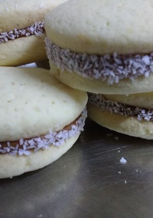 Una foto de Alfajores de maicena
