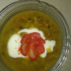 A picture of Dahi wale mung.
