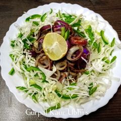 A picture of Chatpati Onion Crunch Salad.