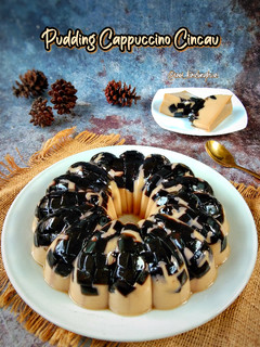 Foto resep Puding Cappuccino Cincau