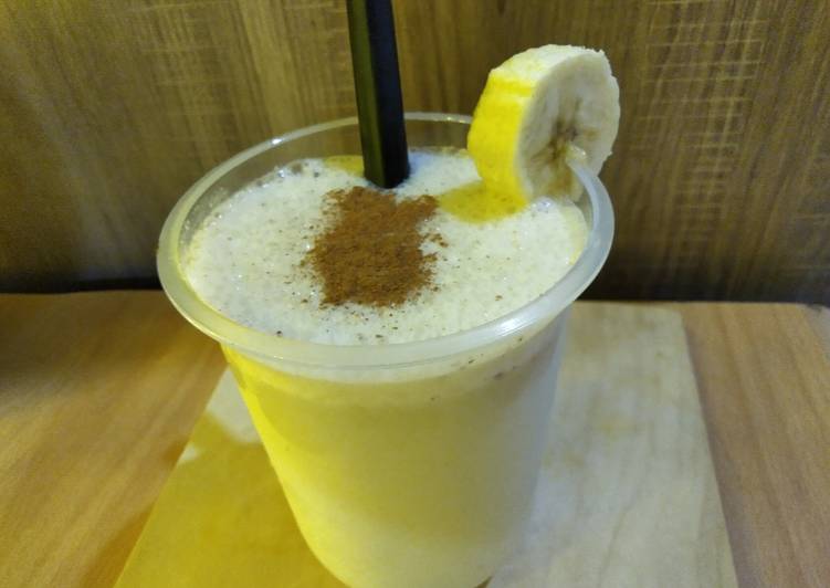 Cara Gampang Membuat 🍌🍌Jus pisang putih telur🍌🥚🍌, Menggugah Selera