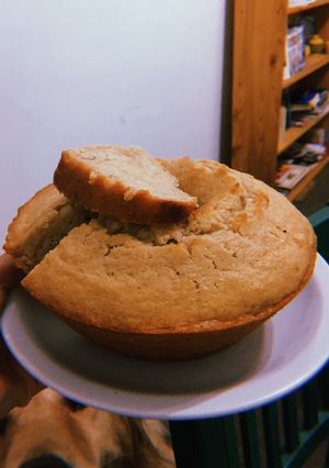 Una foto de Budín de manzana y canela 🍎 (vegano)