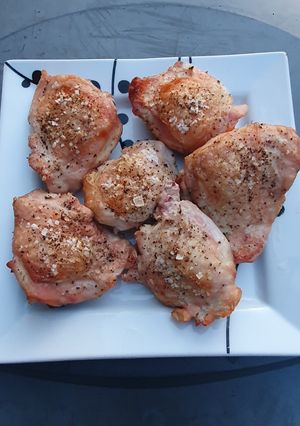A picture of Roasted Chicken Thighs.