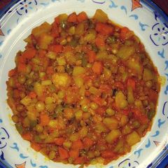 A picture of Beans & potato porridge.