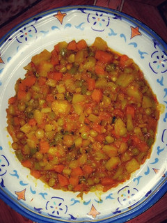 A picture of Beans & potato porridge.