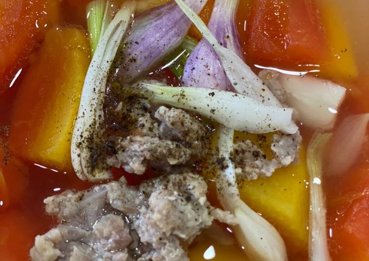 How to Prepare Tasty Canh đu đủ thịt nạc xay