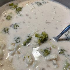 A picture of Cauliflower & Broccoli 🥦 Soup.