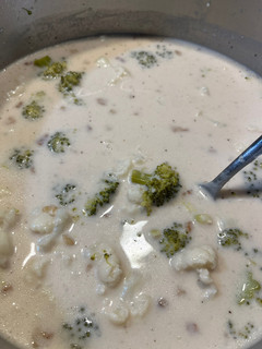 A picture of Cauliflower & Broccoli 🥦 Soup.