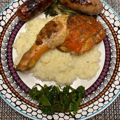 A picture of Spatchcock Chicken.