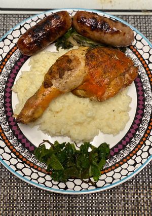 A picture of Spatchcock Chicken.