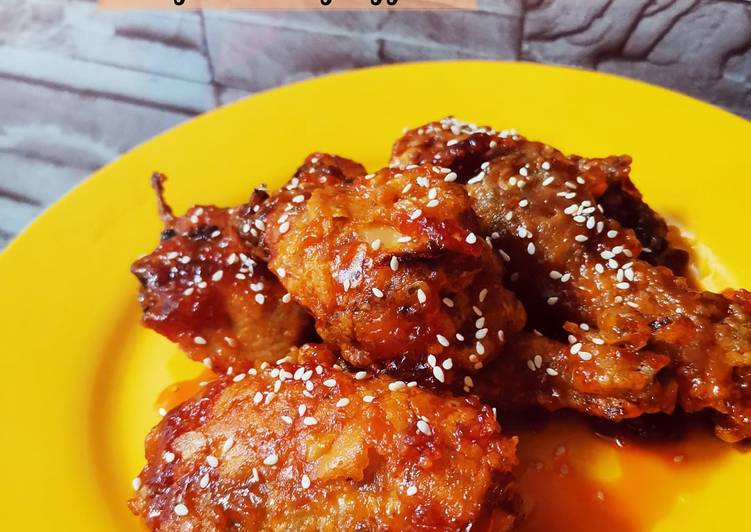 Resep Ayam Goreng Ala Korea, Lezat