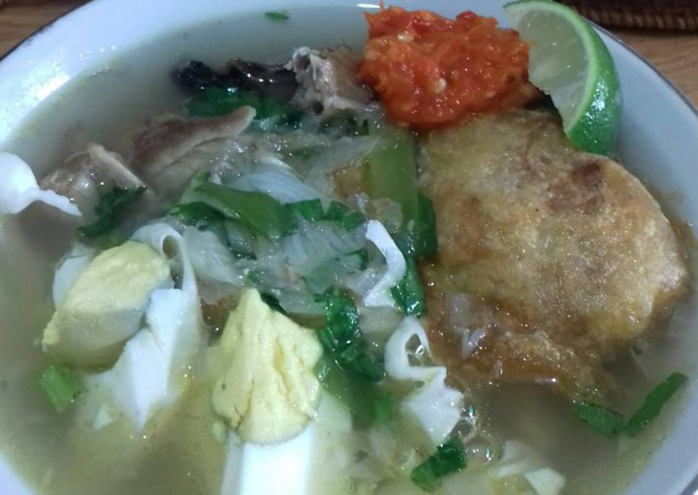 Soto banjar mudah