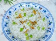 Gambar bubur ikan asin