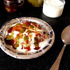 A picture of Aloo Ki Tikki/ Potato Pattie.