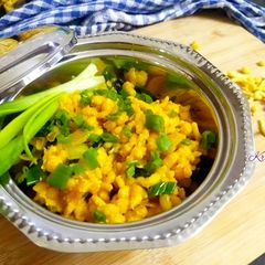 A picture of Chatpati boondi sev ki sabji.