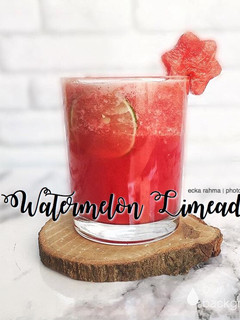 Foto resep Watermelon Limeade (Jus Semangka&Jeruk Nipis) #menusehatanak