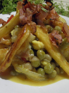 Una foto de Revuelto Gramajo light en Wok