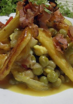 Una foto de Revuelto Gramajo light en Wok