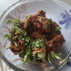 A picture of Kadhai Paneer.