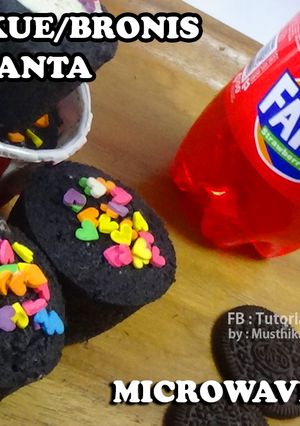 Foto resep Cake/Kue/Cupcake/ Bronis Oreo Fanta Oven/Microwave. Praktis dan anti gagal