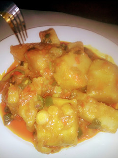 A picture of Banga Porridge yam.
