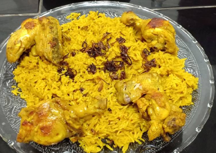 Resep Nasi Biryani campur ayam di Rice cooker Lezat Sekali