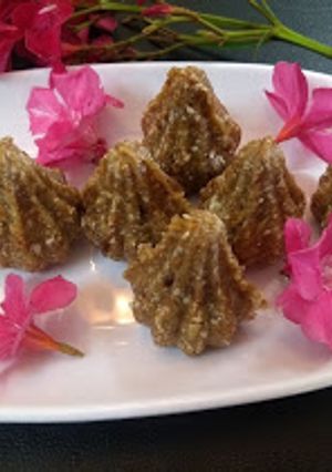 A picture of Dry fruits modak.
