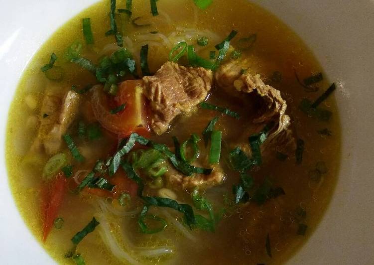 Resep Soto daging bening, Menggugah Selera