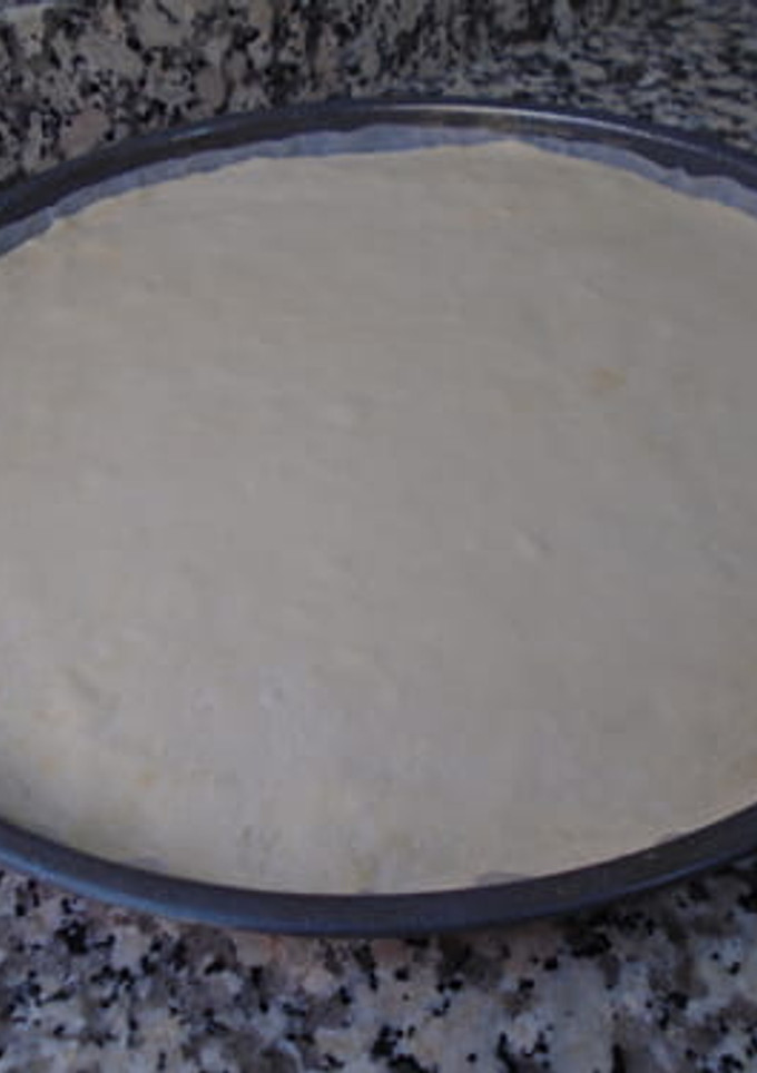 Una foto de Masa de pizza casera con levadura seca instantánea