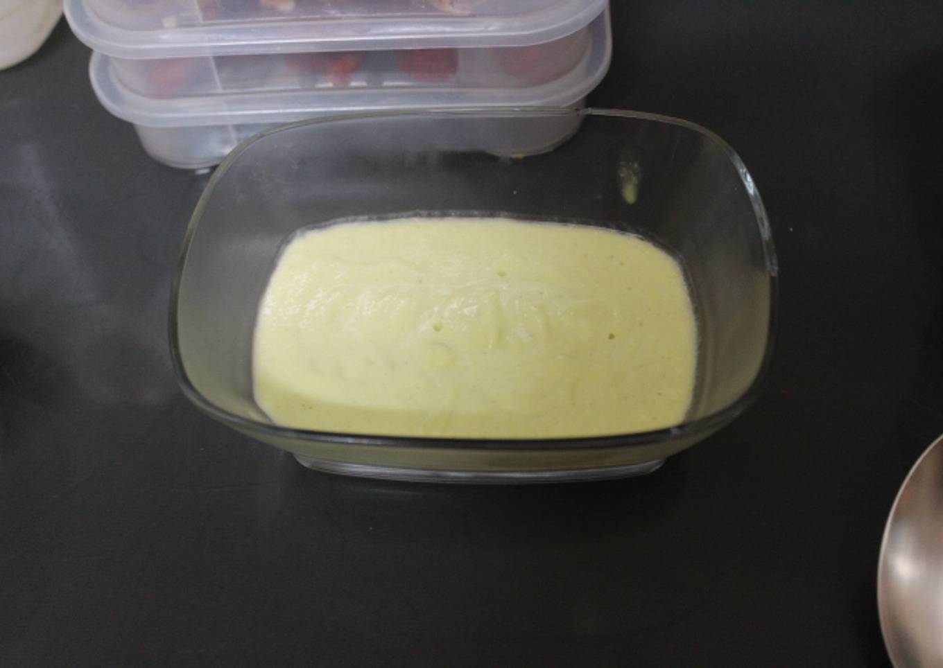 Gazpacho de aguacate y pepino