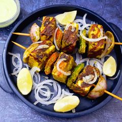 A picture of Haryali Paneer Tikka (Paneer Starters).