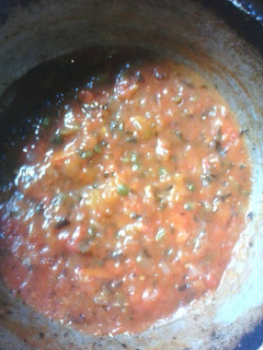Una foto de Salsa para pizza