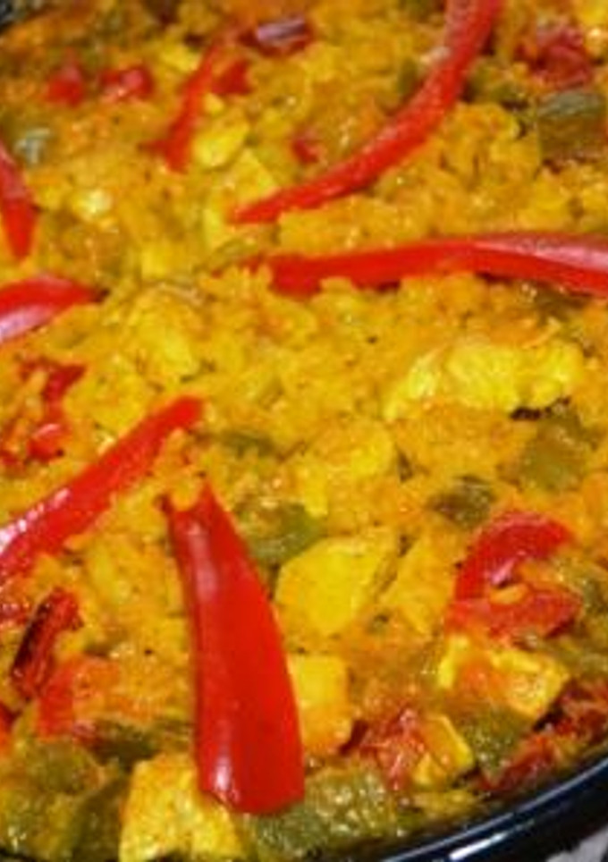 Una foto de Paella fácil