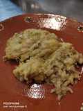 Soufflé de arroz poblano