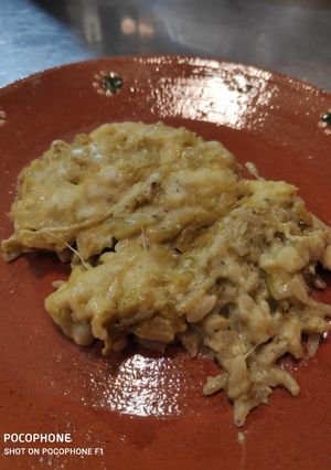 Una foto de Soufflé de arroz poblano