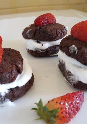 A picture of Chocolate Cookies Sandwich #localfoodcontest-NairobiNorth.