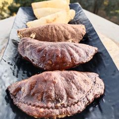 A picture of Chocolate gujiya.