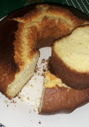 Una foto de Budín casero de vainilla