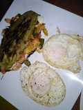 Sándwich de nopalitos