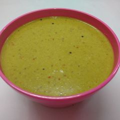 A picture of Malabar Spinach Tambli.