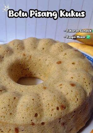 Foto resep Bolu Pisang Kukus Takaran Sendok