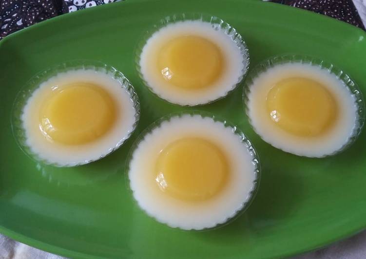 Puding telor ceplok